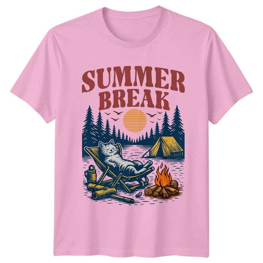 Summer Break TShirt Retro Outdoors Nature