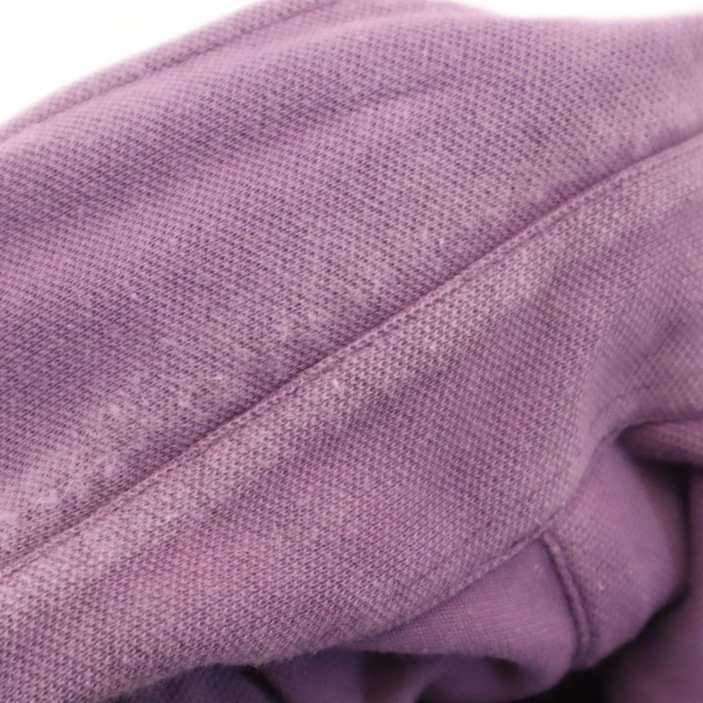 Lacoste Made In Japan Short Sleeve Button Down Polo Shirt 2 Purple Fawn Men's Used