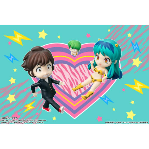 TAMASHII NATIONS Figuarts Mini Urusei Yatsura Ataru Moroboshi & Ten, Approximately 90mm PVC & ABS Painted Action Figure