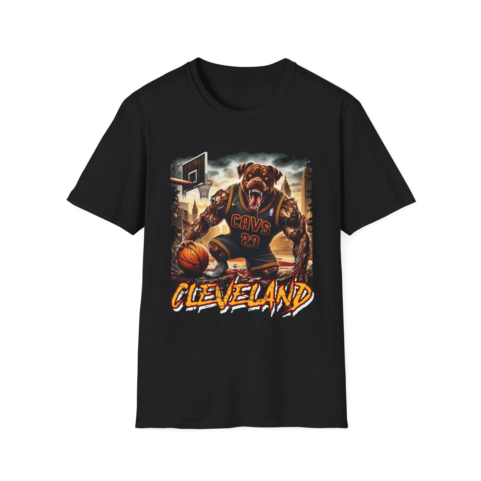 Cavs of the Crypt - Cleveland Cavaliers Horror Mashup T-Shirt XXXXL