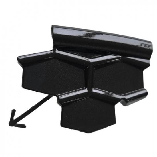 Glossy Black Rear Bumper Tow Hook Cover Cap For Toyota Corolla SE/XSE -