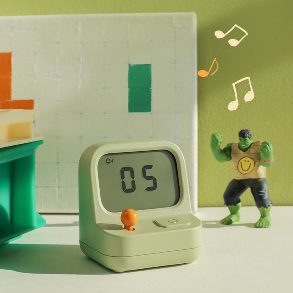 Game Digital Alarm Clock For Bedroom Nostalgia Dormitory Sleepiness Learning Timer All-In-One Clock Special For