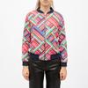 Bomber Vicky Zipped Graphic Print Woman