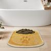 Dense Pile Entry Doormat Machine Washable Door Mat Comfortable Bathroom Floor Mat  Bathroom Doorway