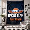 Wall Hanging Tapestry With Custom Name & Text, Gulf Decorative Tapestry For Bedroom