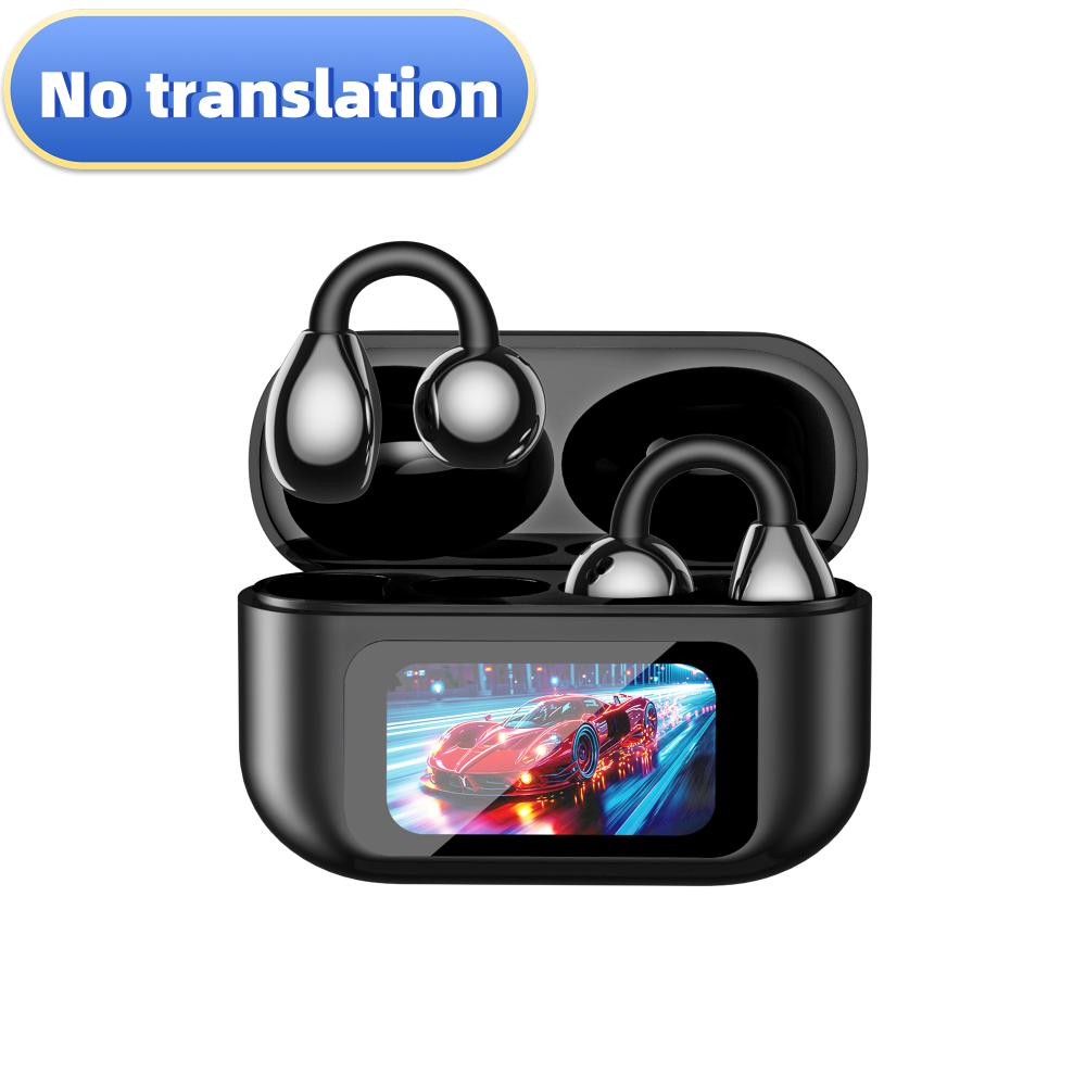 Clip on Bluetooth earphones Wireless Ear Clip Earphones Languages AI Real Time Translation Headphones Smart Bluetooth Earbuds
