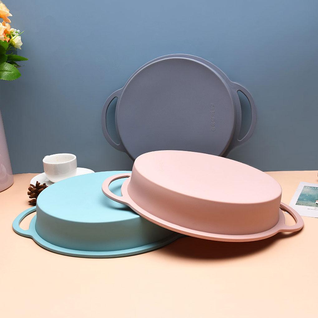 Non-Stick Silicone Cake Decorating Mold Baking Pan Fondant Round Trays DIY Pastry Tools Bakeware Household Kitchen