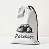 1/3Pcs Reusable Shopping Bags Vegetable Storage Bag Garlic Onion Fruit Drawstring Bags Canvas Bag Multipurpose Bags Portable