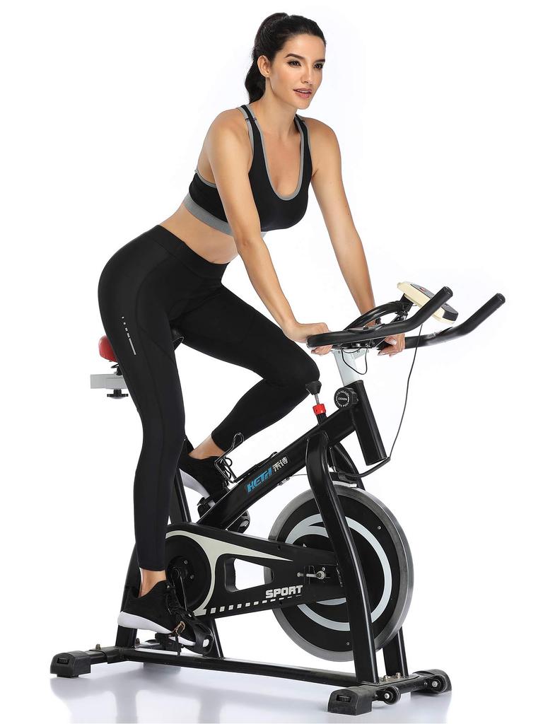 Santic Cycling Racer for Road Bikes and 4D Size L Women's Pants, Pants, Cycling, Padded, Lightweight, Breathable, Elastic, 9-Point, Black,
