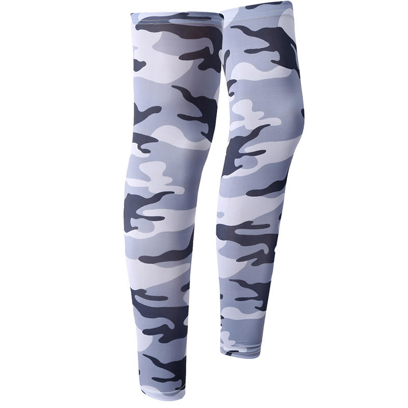 Summer Anti-uv Sun Protection Leg Sleeves Cycling Leg Warmer Anti-Slip Sports Protection Sleeves Breathable