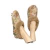 Winter New Velvet Thickened Warm Women's Casual Cotton Shoes Retro Embroidered Mother Shoes Beijing Cloth Shoes