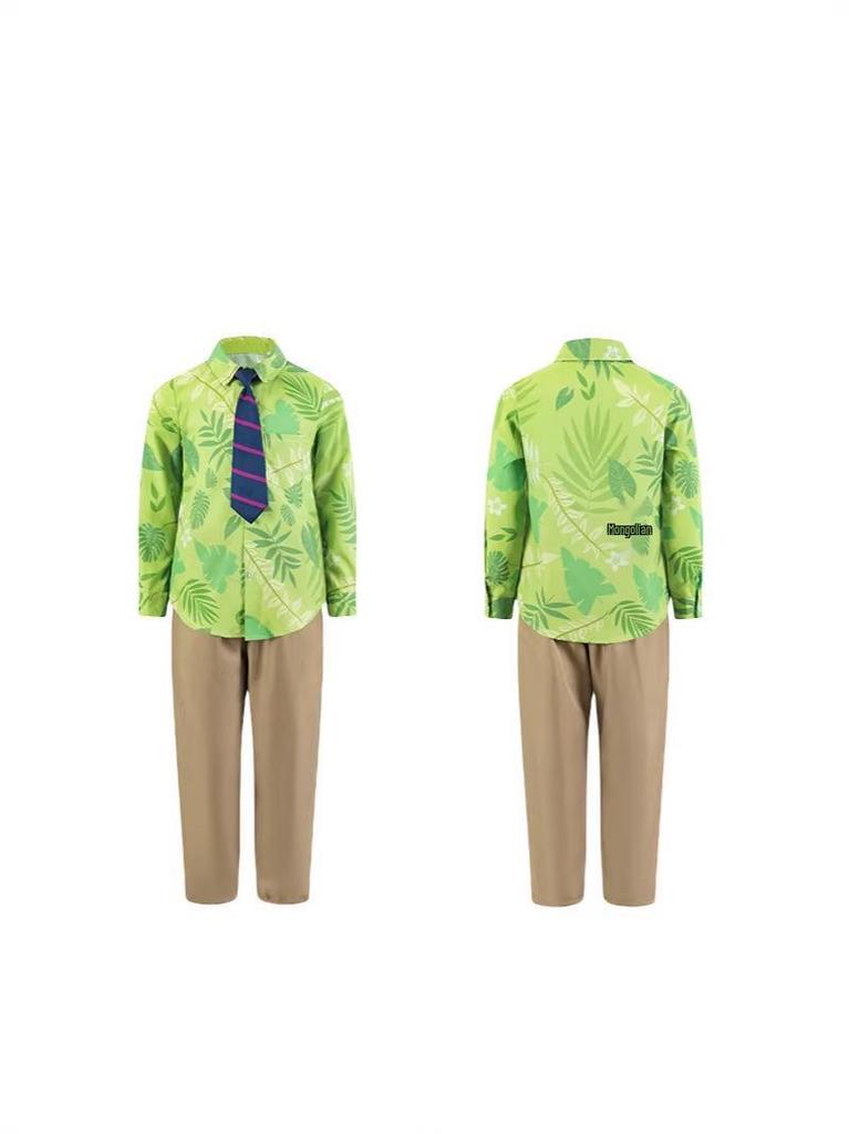 Nick Fox Cosplay Costume Set for Kids & Adults: Boys' Fox Clothing for June 1 Performance - Includes Shirt & Shorts