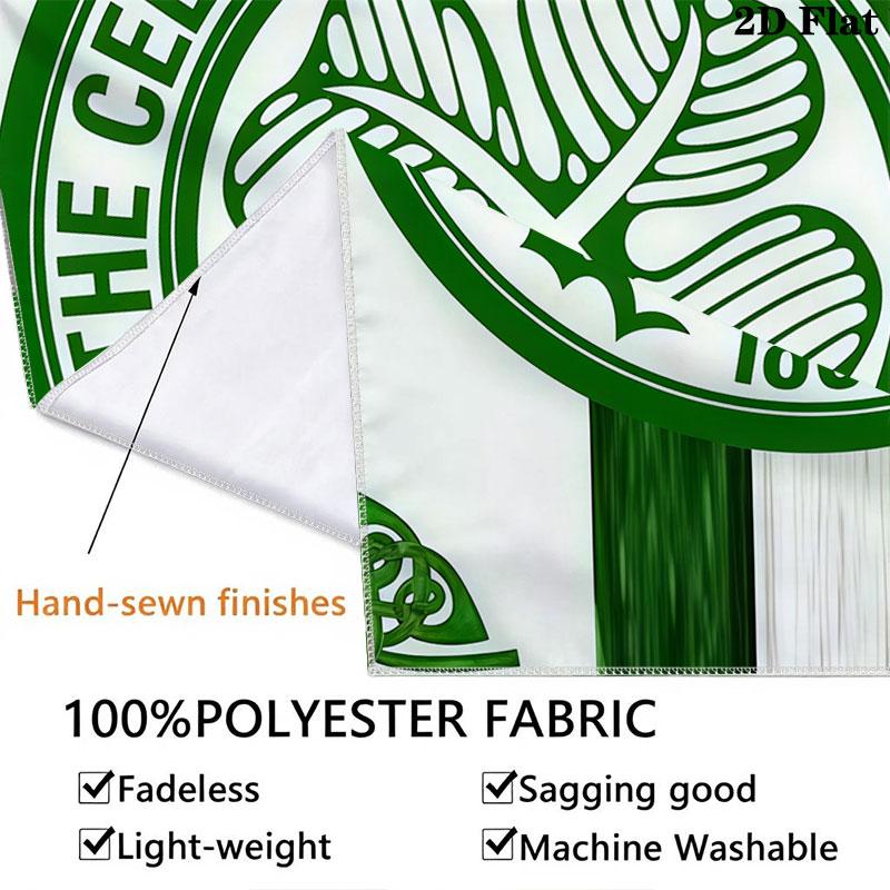 Celtic Football Club B Wall Hanging Printed Fabric Blanket Decorative Tapestries for Bedroom Living Room Home Decor