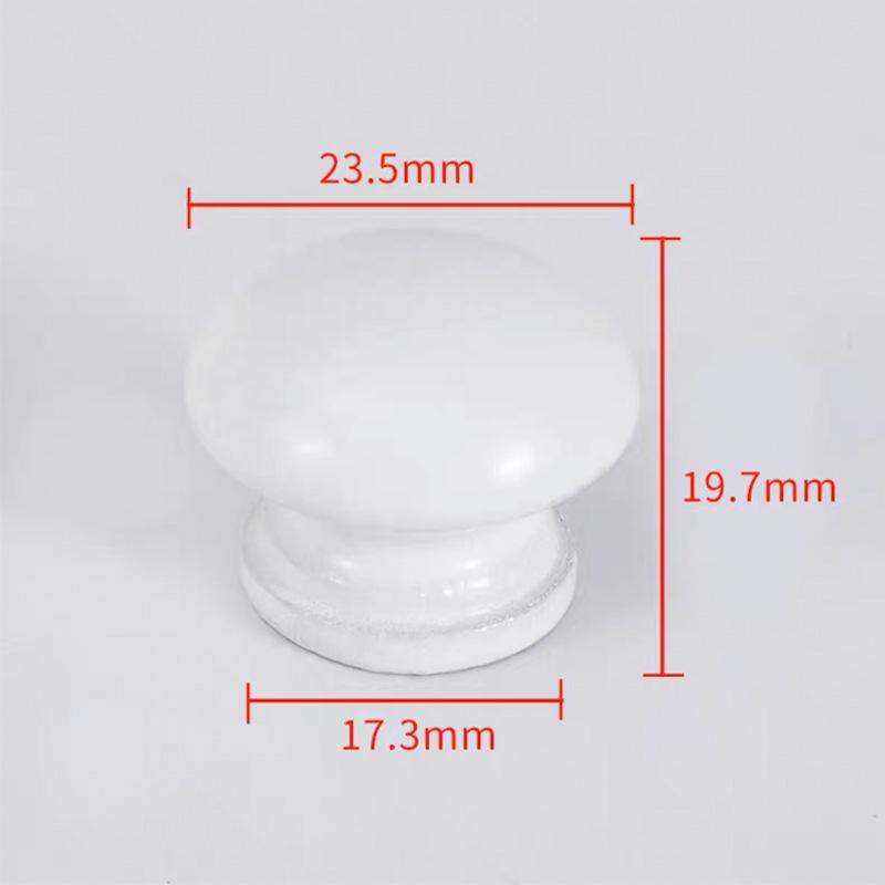 Beech Wood Mushroom Handle for Drawer or Wardrobe