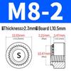 Galvanized Sheet Metal Rivet Nut S-M2-M12