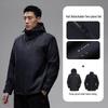 CAMEL Men's 3-in-1 Waterproof Windproof Outdoor Jacket