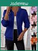 Solid Autumnwinter Womens 2025 Bestseller Color Knit Zipup Jacket Coat