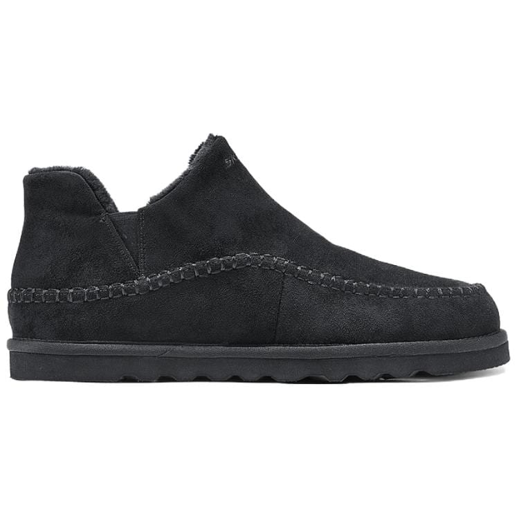 Skechers MENS USA Comfortable Ankle Length Snow Boots Men's Black 205178-BBK