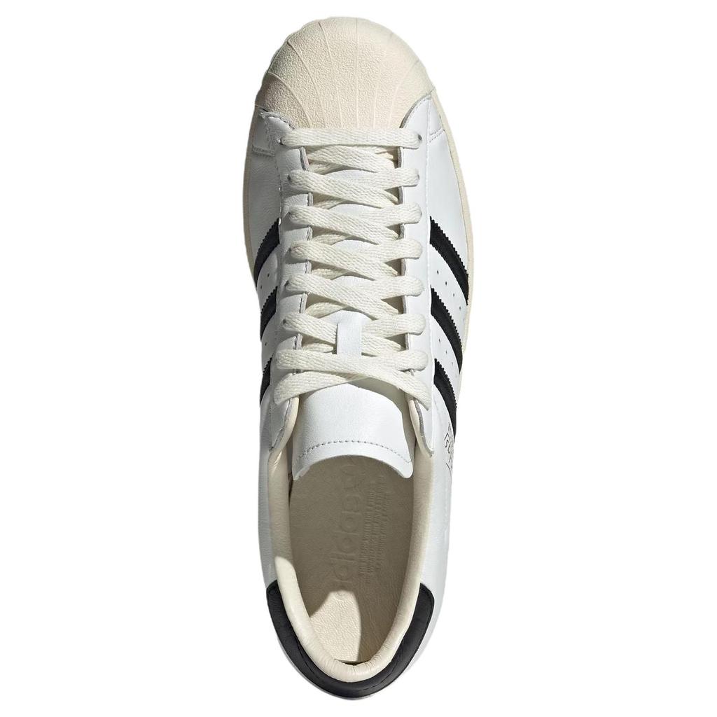 adidas Superstar Vintage White Cream Black Unisex Sneakers Core-White Core-Black Cream-White JQ3254