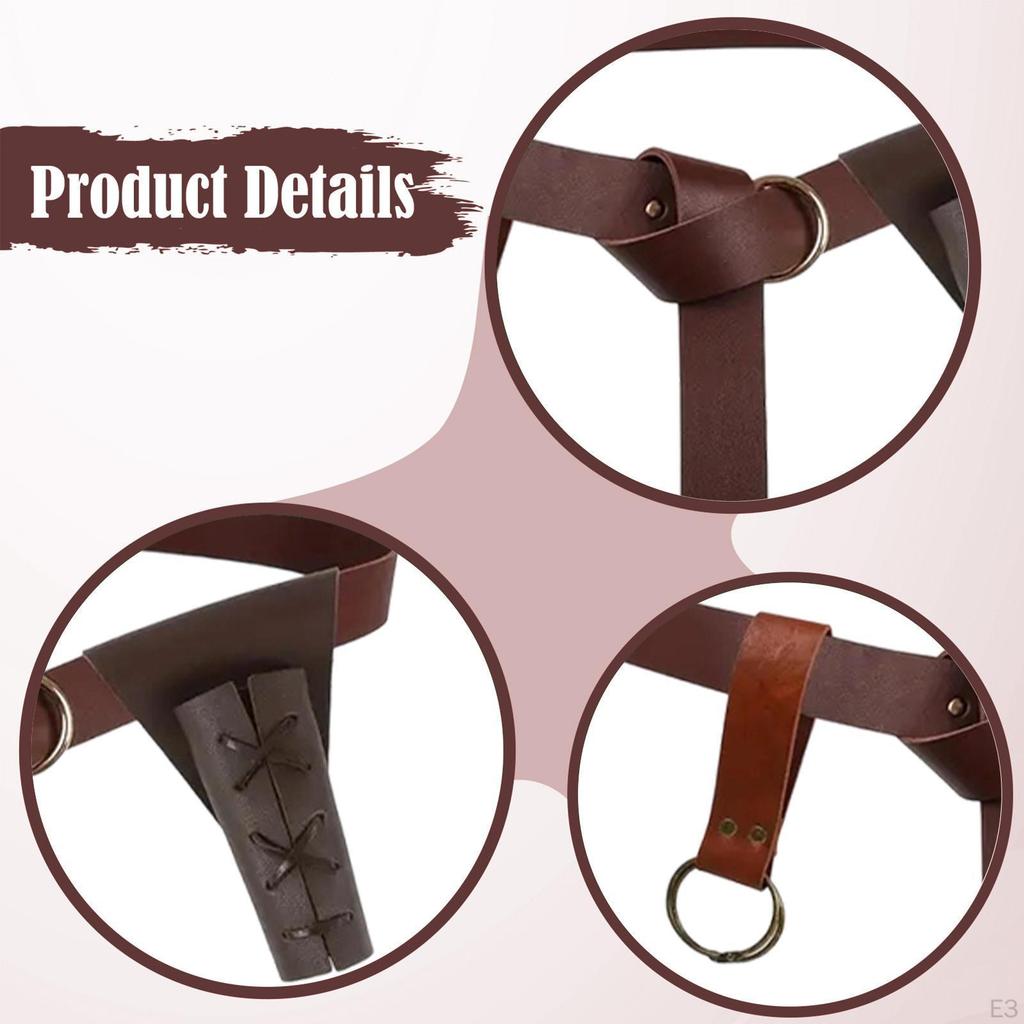 Medieval Knight Belt Pirate Cosplay for Carnival Daily