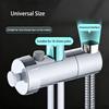 360° Rotation ABS Adjustable Shower Bracket Lifting Shower Head Holder Hook Universal Fit 18-25mm Shower Slide Bar