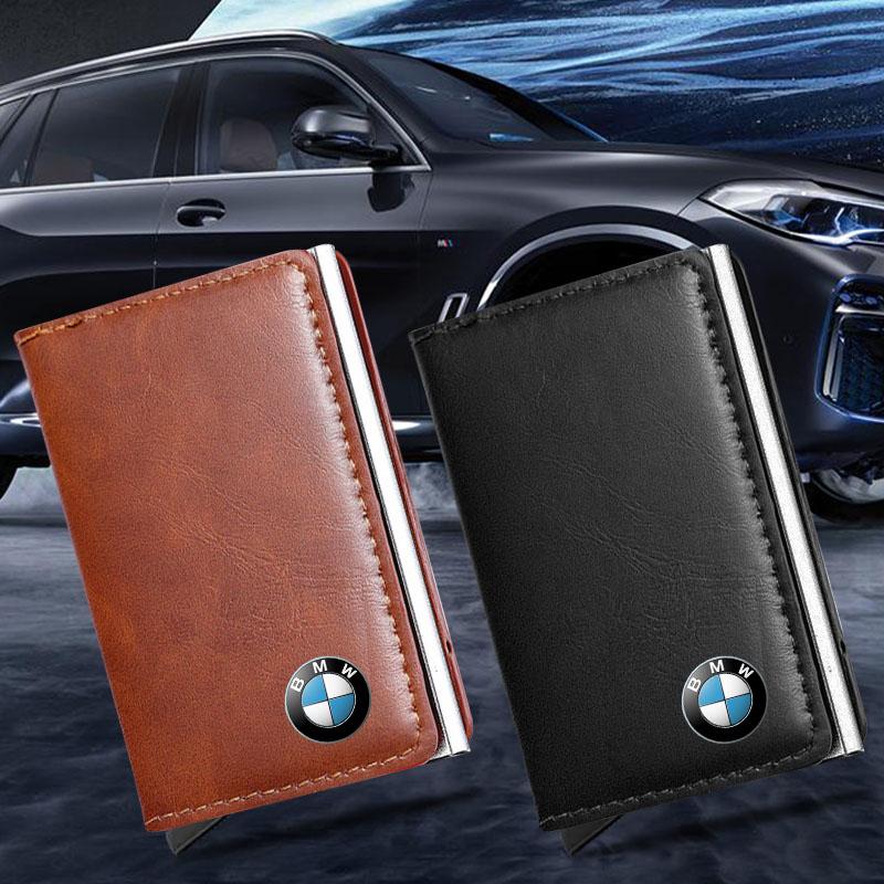 Portadocumenti da guida per auto in pelle PU Portafoglio per carte ID Passaporto Porta carte Pochette per carte Per BMW E46 E39 E90 E60 E36 F30 F10 E34 E30 F20 E92 M3 M4 M5 X5 X6