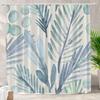 Tree of Life Decorative Shower Curtain, Green Cute Shower Curtain Bathroom Farmhouse Bathtub Decorative Waterproof