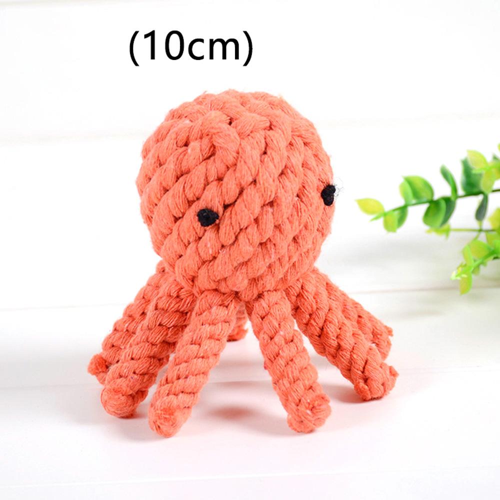 Animal Teeth Cleaning Cotton Rope Interactive Puppy Cotton Rope Toy Chew Toy Dog Toy Pet Supplies
