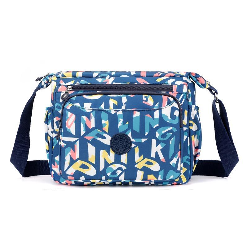 Tasche Neue Mode Damen Tasche Wasserdichte Nylon Schultertasche Damen Umhängetasche Damen Leichte Große Kapazität Freizeit Tasche