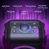 80W Bluetooth Speaker Super Deep Huge 105dB Sound Portable Party Mixed Color LED 24H Bluetooth USB TF W-KING Loud, Bass, Speaker, Lights, Playtime,