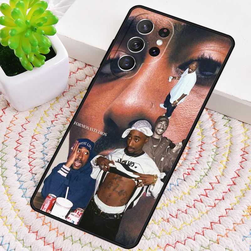 Rapper 2pac Sänger Tupac Handyhülle Für Samsung Galaxy note 10 pro S26 S25 S24 S23 S22 Ultra Plus S21 FE S20 Stoßfeste Hülle