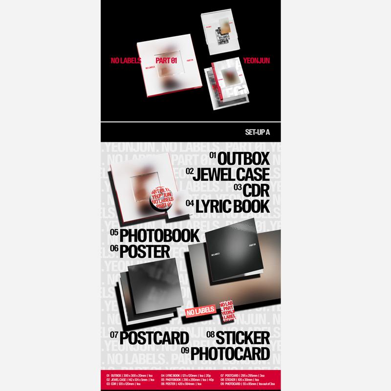 [Pre-order] YEONJUN(TXT) - NO LABELS: PART 01(Online Benefit)