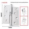 OIMG Stainless Steel Detachable Self-Closing Lift Hinge