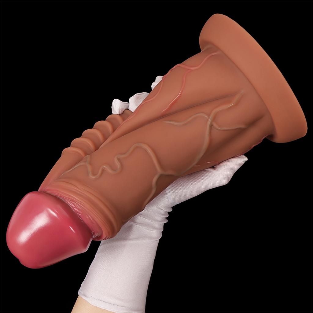Silikonowy Dildo Masturbator Rozszerzacz Korek do Tyłka Seks Zabawka Ogromny Fisting BDSM Femdom Pasek na Członka Duży Penis