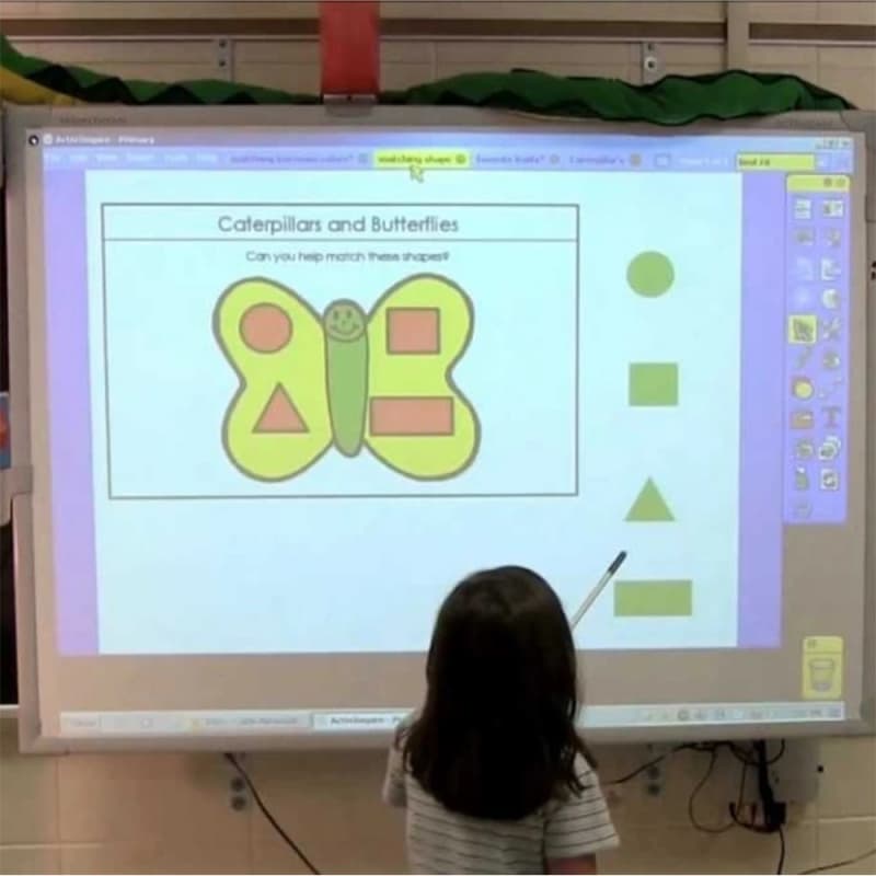 School Touch Screen Teaching Board Portable Multi-points Smart Whiteboard Interactive White Board