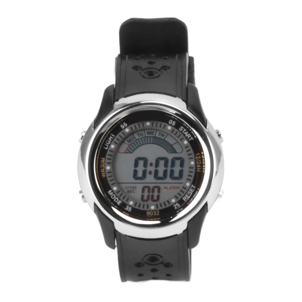 Sports Watch Luminous Waterproof Wear Resistant Alarm Function Stylish Digital Sports Watch for Outdoor Activities