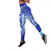Purple Leaves Print Yoga Outfit for Women Leggings Fitness Sports High Waist Casual Yoga Pants 2023