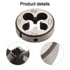 M 12 x 1 25 HSS Metric Tap and Die Set High Speed Steel Right Hand Thread Smooth and Polished Faucet and Package