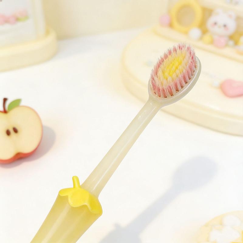 Two Soft-Bristled Toothbrushes For Teeth Whitening Suitable For Children And Adults Oral Care