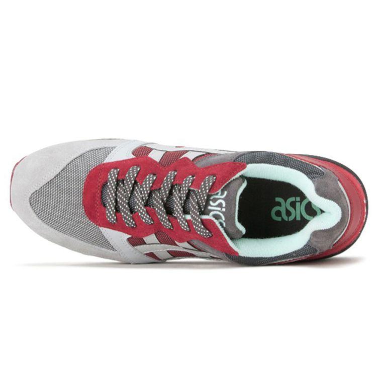Asics Buty do biegania Gel-Lique Wygodne Niskie Unisex sneaker Szary Czerwony H6H1L-2696