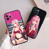RA34 Zero Two New High-End Shell Phone Case for Redmi Note 10 11 12 Pro Max 10S 10C 10T 11A 11S 12S 12C