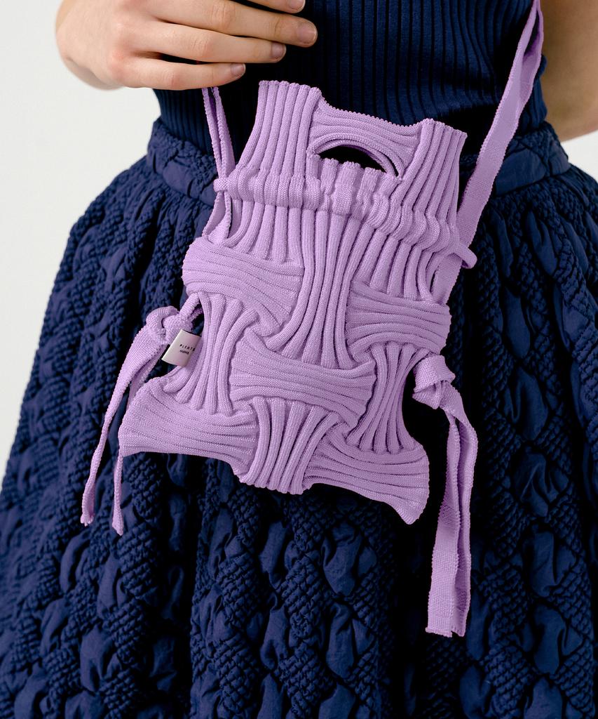 Pleatsmama Mini Crossbow Bag Lavender