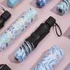 Umbrellas for Men and Women, Dual-Use for Sun and Rain, Black-Coated Sun Protection Umbrellas, Folding Umbrellas, Anti-Uv Women's Sun Umbrellas