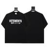 Unisex Übergroßes Vintage Gewaschenes Baumwoll-T-Shirt Mit Gesticktem Buchstaben-Print Lässiges T-Shirt