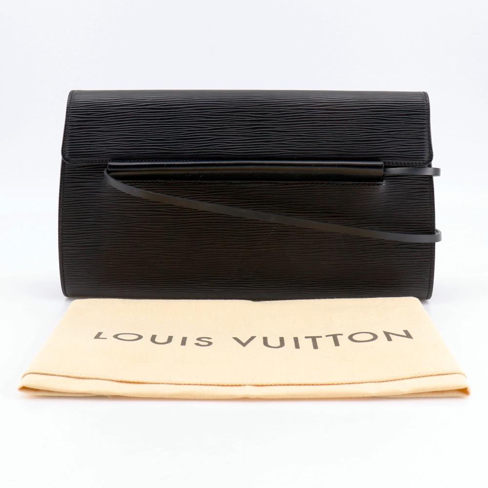 Louis Vuitton Dinar Shoulder Bag M52022 Noir Black Epi Leather Women Used