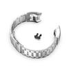 Suitable for Huawei for Honor Band 5 4 Watch Band Adjustable Stainless Steel Replacement Strap Wristband Bracelet Rust P