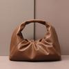 Monogrammed Letters Pouch Genuine Soft Leather Women Cloud Bag New Handbag Fashion Hand Purse Clutch Bag Dumpling Shoulder Bag