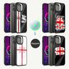 Georgia Flag Phone Case For iPhone 16,15,14,13,12,11,Pro,Max,Plus,Mini,Magsafe,Magnetic Wireless Charging Case
