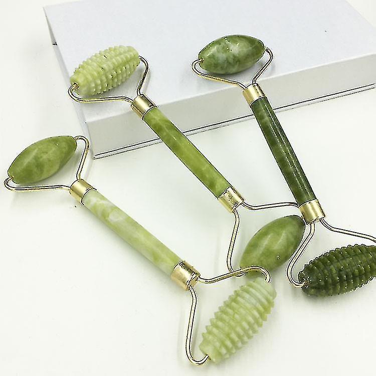 Anti-aging Jade Stone Massage Roller Facial Relaxation, Slimming Tool, Natural Face Body Healthy Cold Therapy Roller