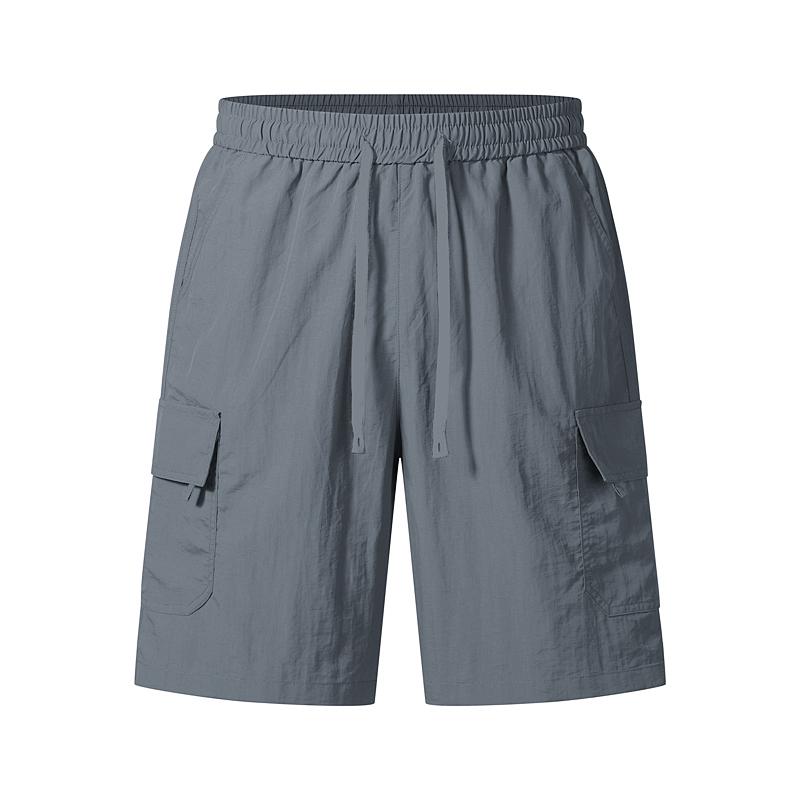Shorts Men's Summer Casual 5-point Pants Ice Silk Thin Outdoor Work Shorts Large Size 5-point Pants